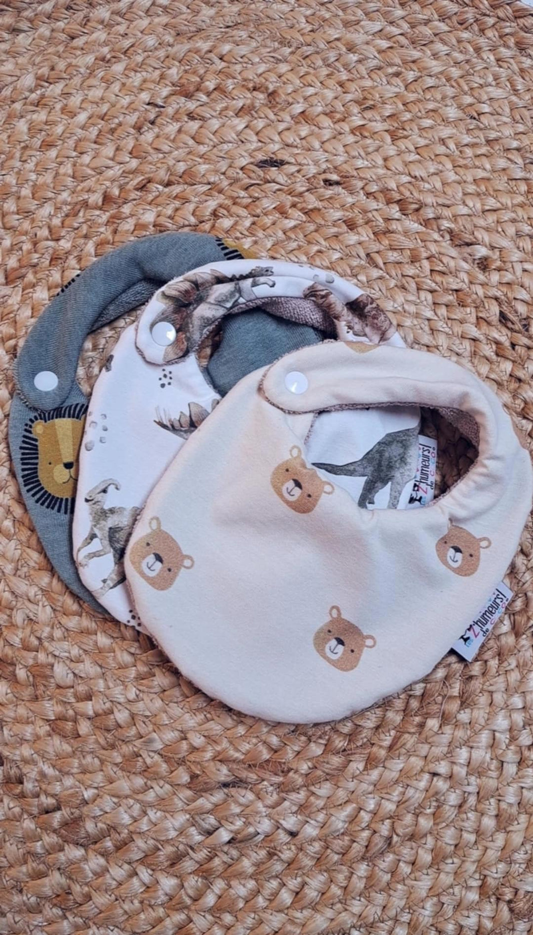 Lot de 3 bavoirs 🍼