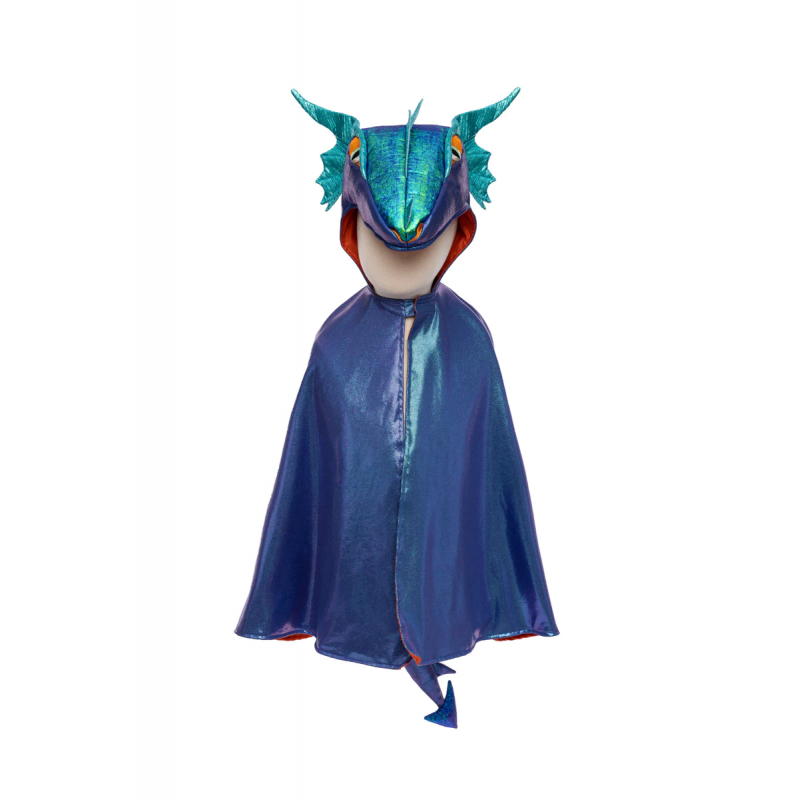 Blauer Drachenumhang