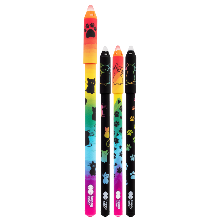 Radierbarer Bic – Miaou Rainbow Kollektion