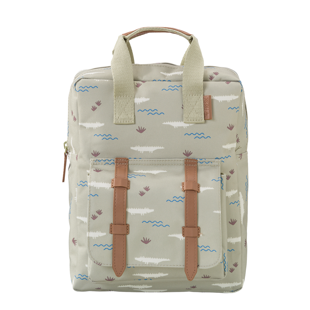Kleiner Rucksack Krokodil - Fresk