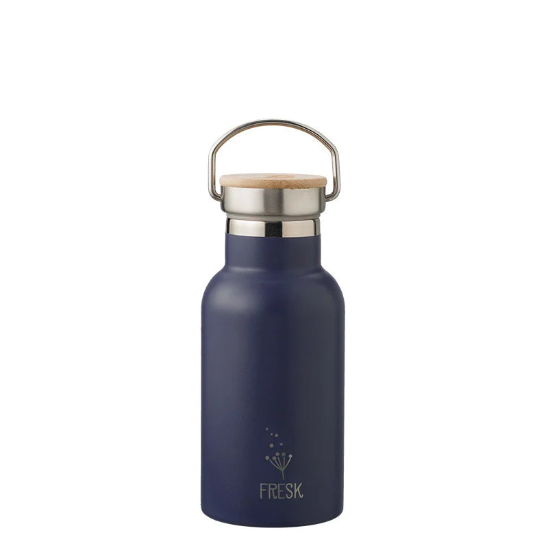 Trinkflasche 350 ml Dunkelblau uni – Fresk