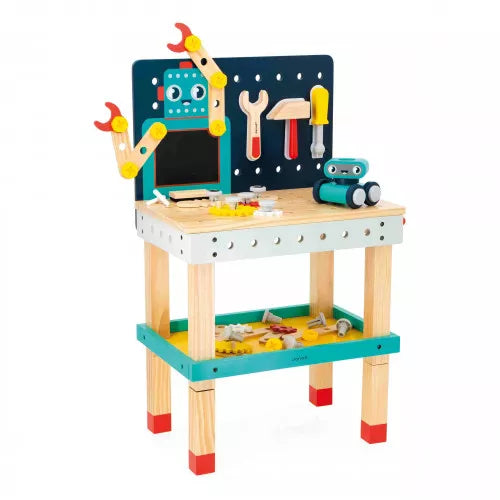 Große Brico'Kids Roboter-Werkbank