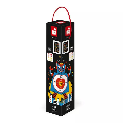 Magnetisches Dartspiel – Roboter