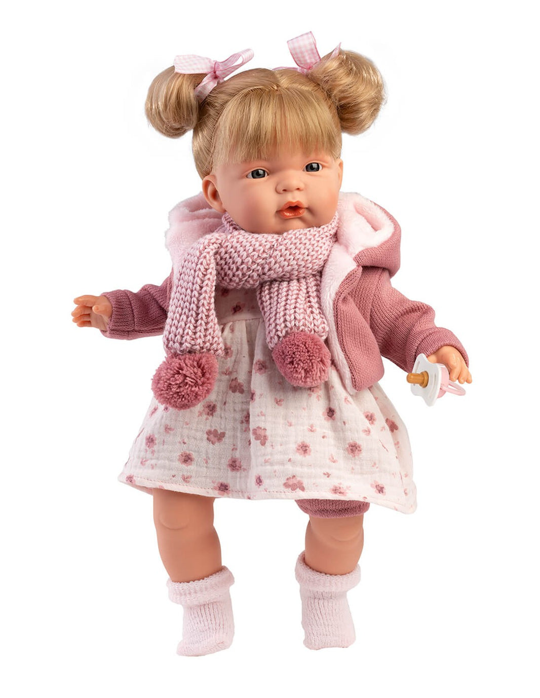 Llorens Puppe 38cm - Joelle Fuxia Jacke