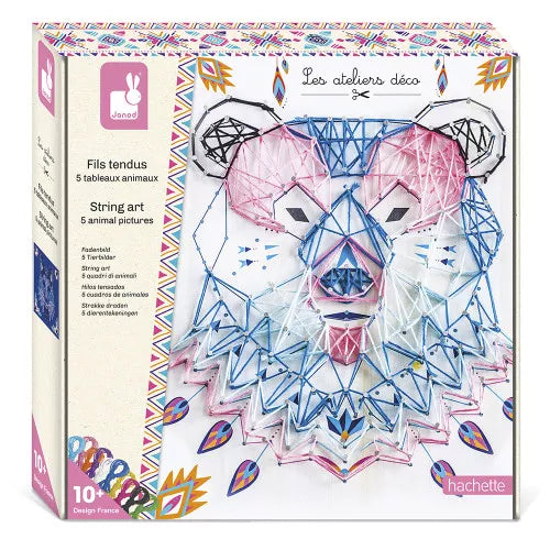 Kreativset – Tiermotive mit Fadenkunst
