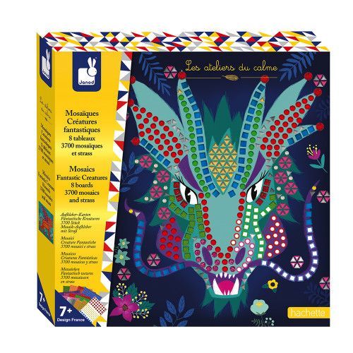Kreativ-Set – Fantastische Mosaik-Kreaturen