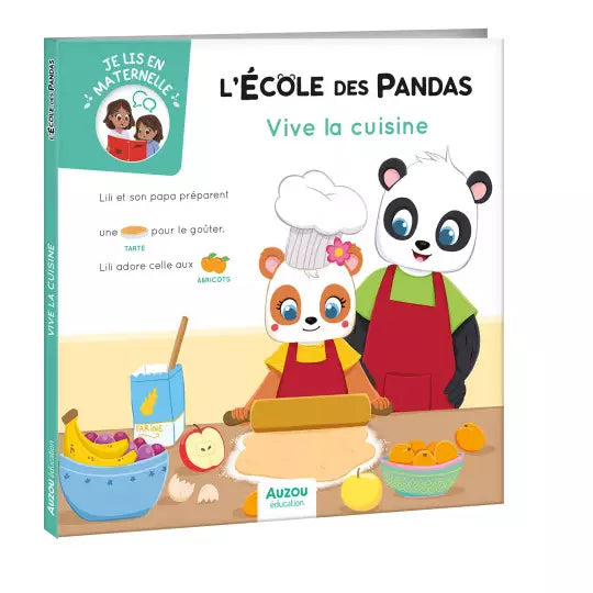 Ich lese im Kindergarten – Die Pandas „Es lebe das Kochen“