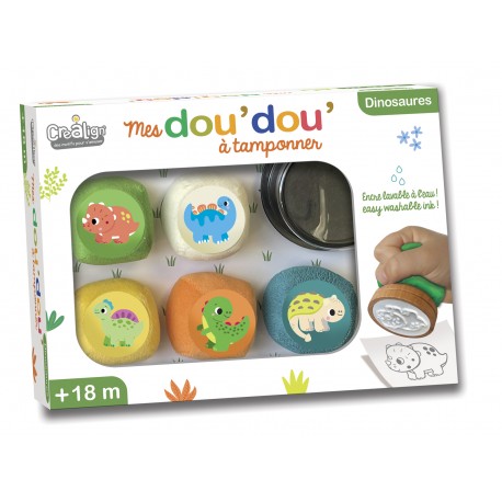 Stempel "Dou'dou' Dinosaurier" zum Stempeln