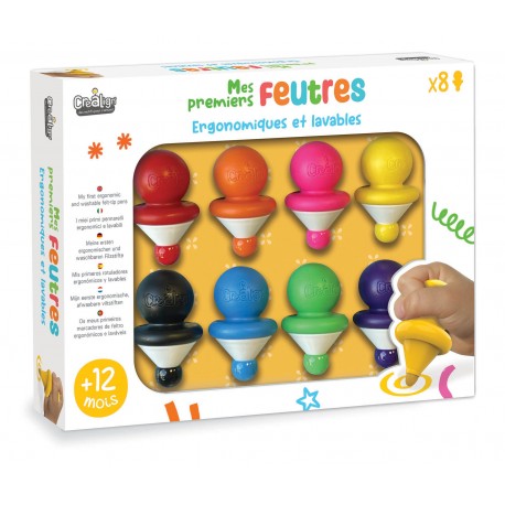 Meine ersten Filzstifte x8
