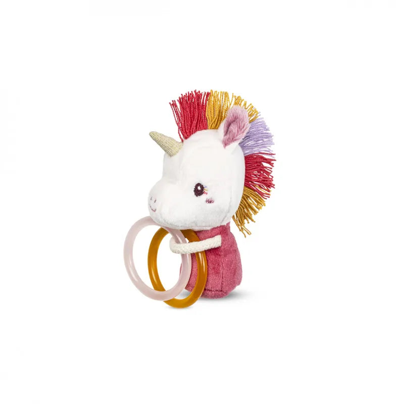 Mini-Hochet Lena la Licorne - Lilliputiens