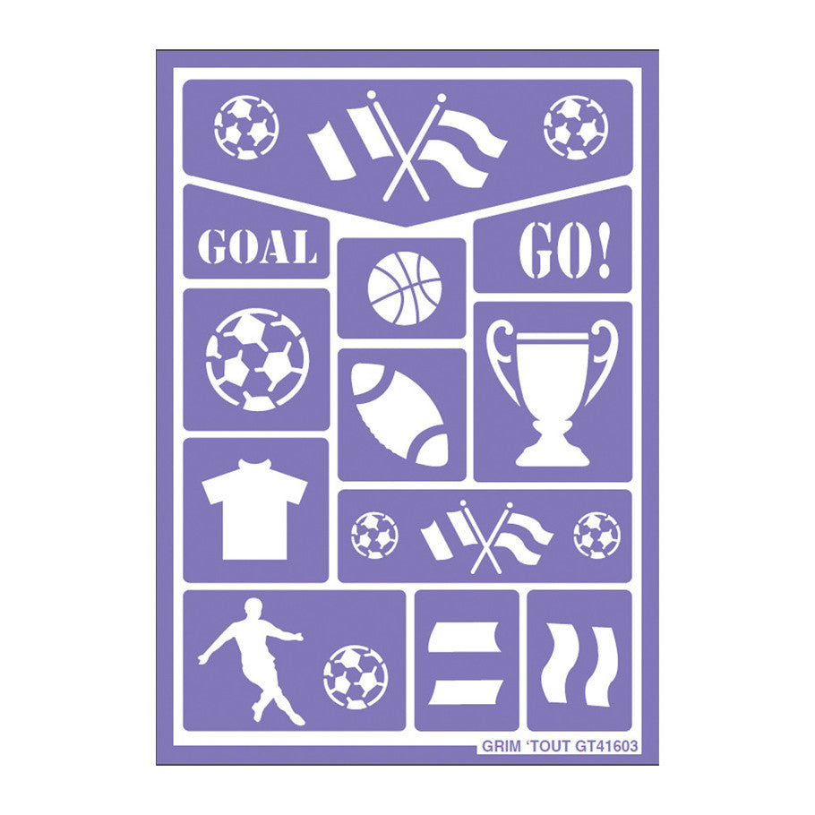 Schablone - Sport