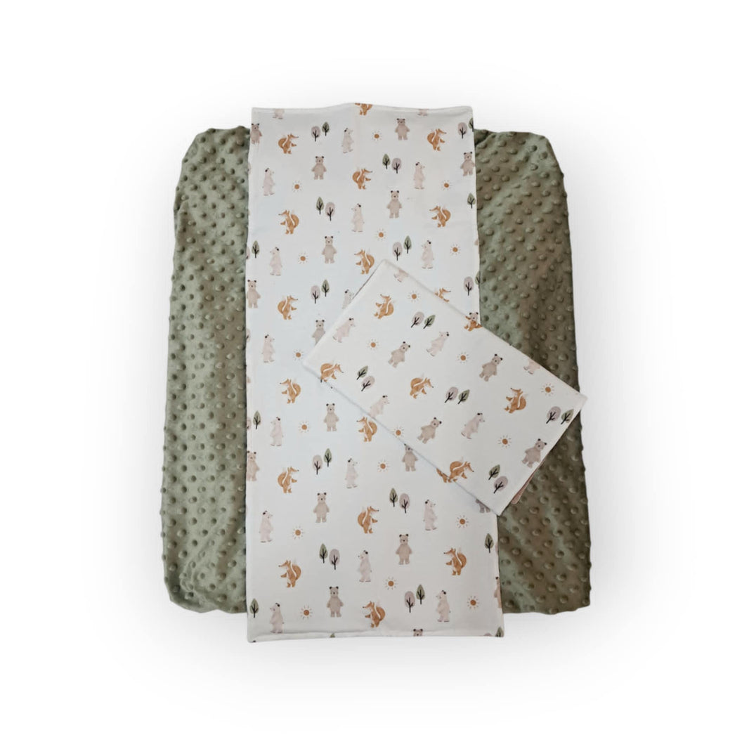 Housse de coussin à langer