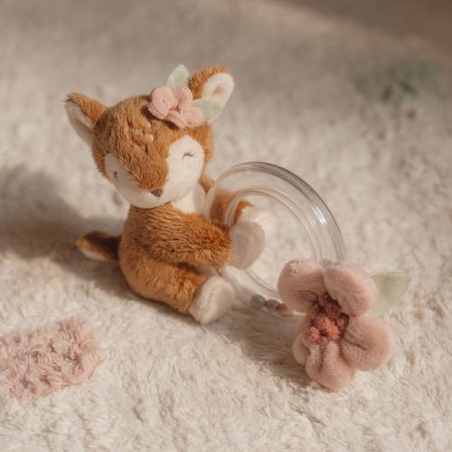 Hochet anneau Biche – Safari Friends – Little Dutch
