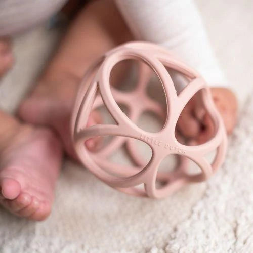 Balle de préhension rose – Little Dutch