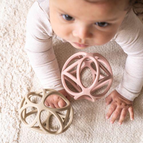 Balle de préhension beige – Little Dutch