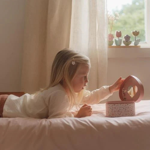 Boîte à bijoux - Rose - Fairy Garden