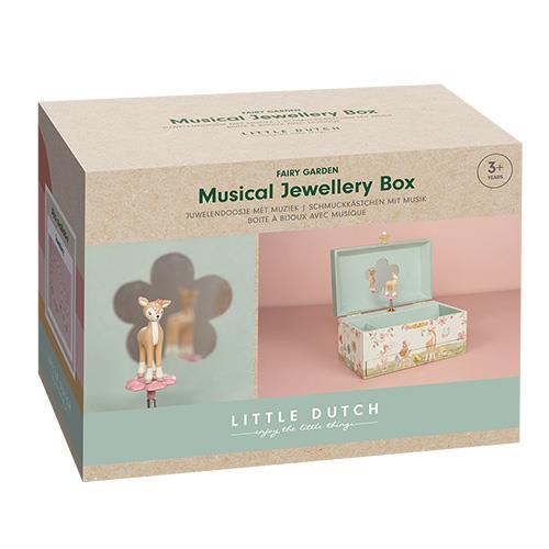 Boîte à bijoux avec musique - Fairy Garden