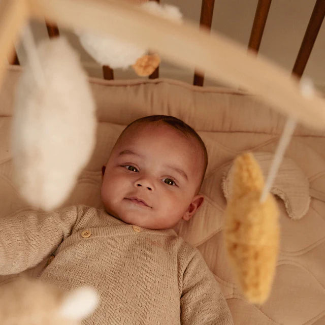 Mobile musical en bois - Beige - Newborn Naturals