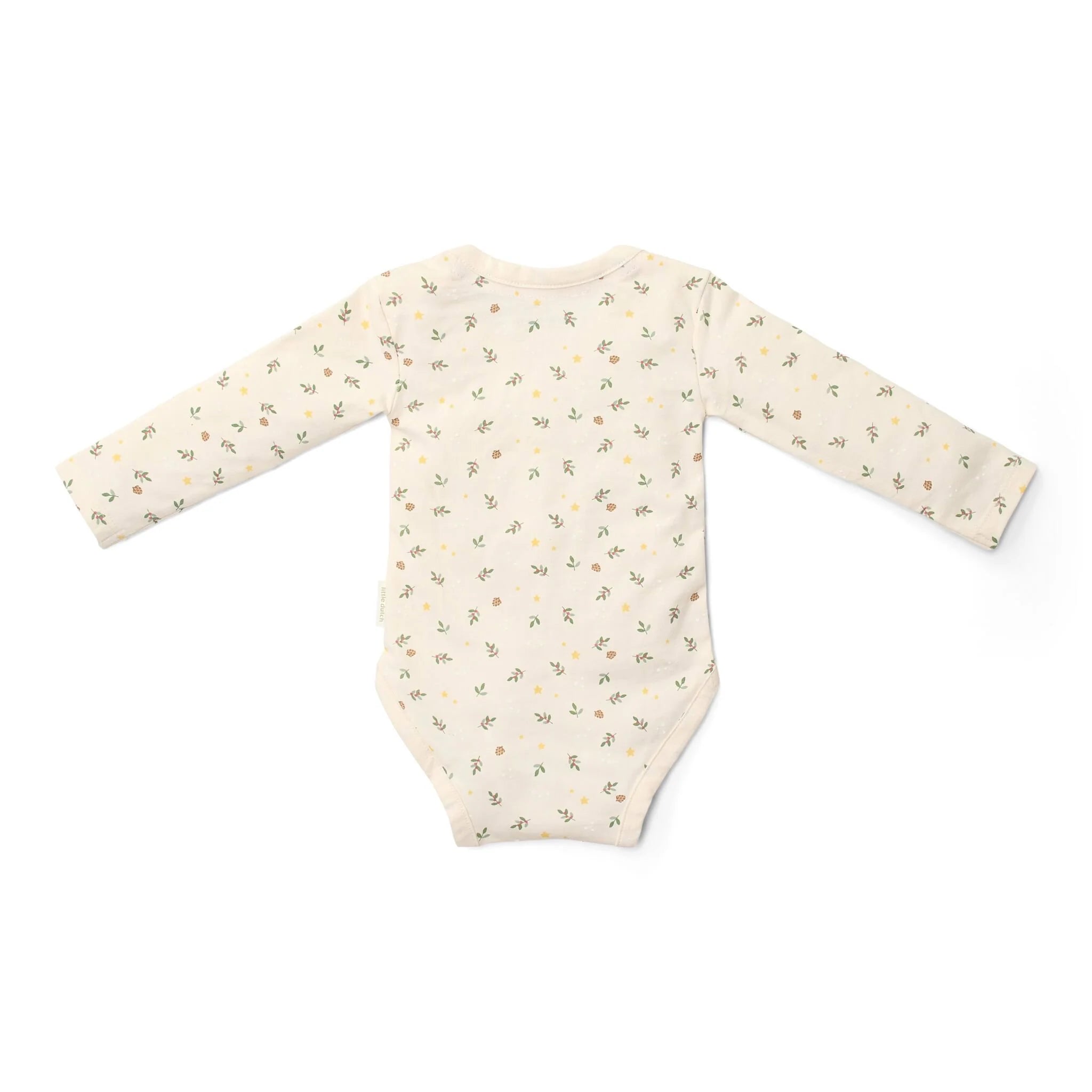 Lot de 2 bodies bébé Noël beige – Little Dutch
