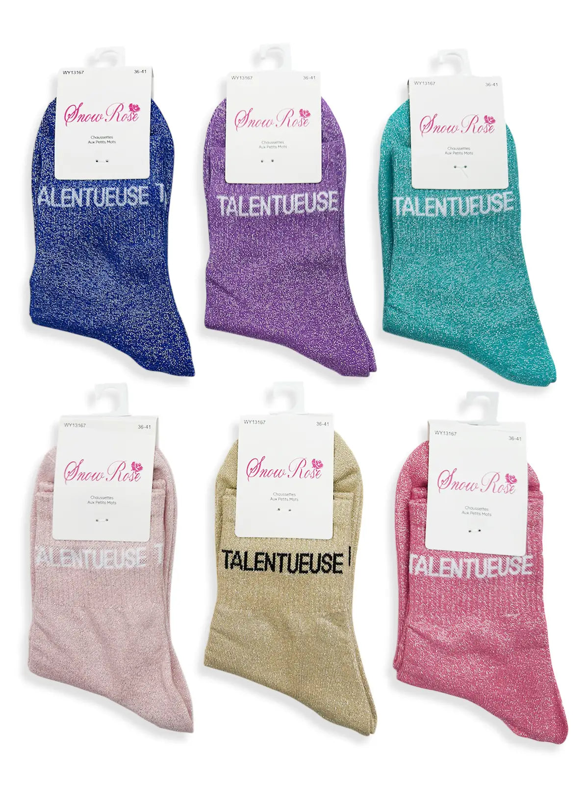Chaussettes à paillettes – Talentueuse