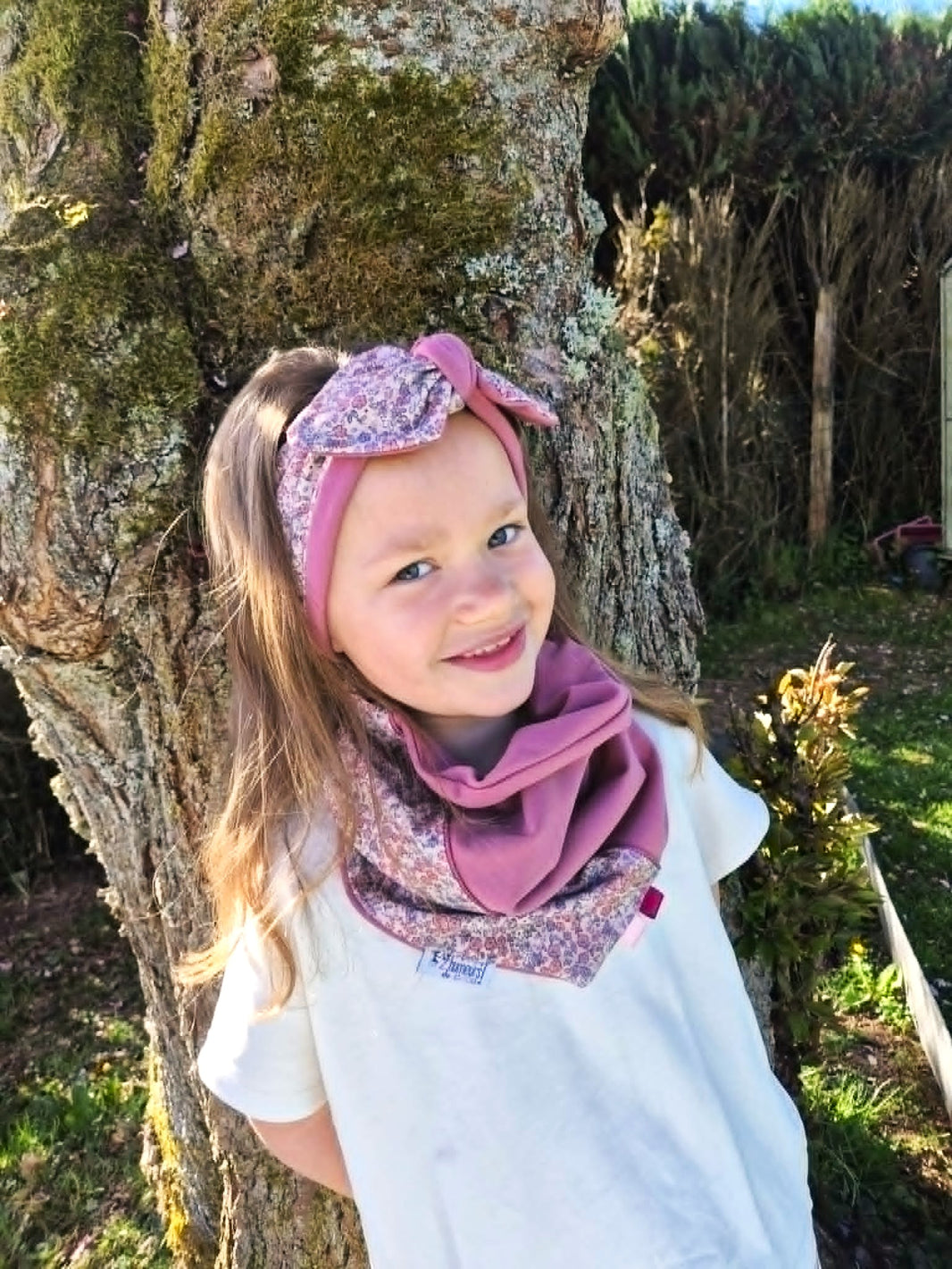 Snood triangle (Printemps)🧣