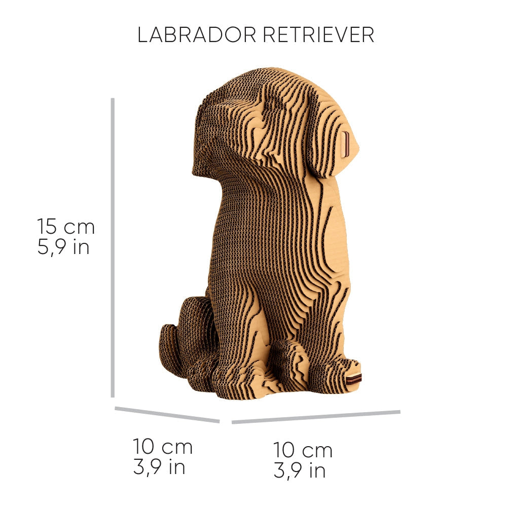 Chiots Trio Puzzle 3D Modèle en Carton