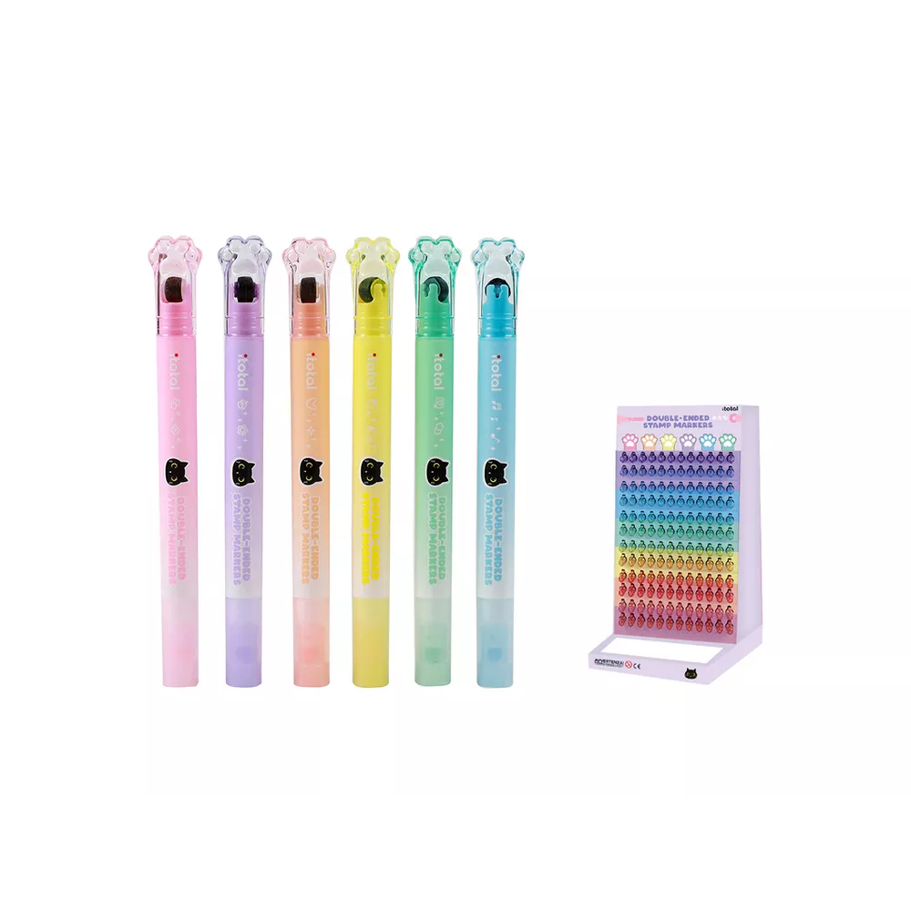 Stylo fluorescent I-Total 2-en-1