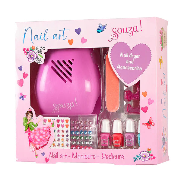 Set vernis à ongle et sèche-ongles (1 pc)