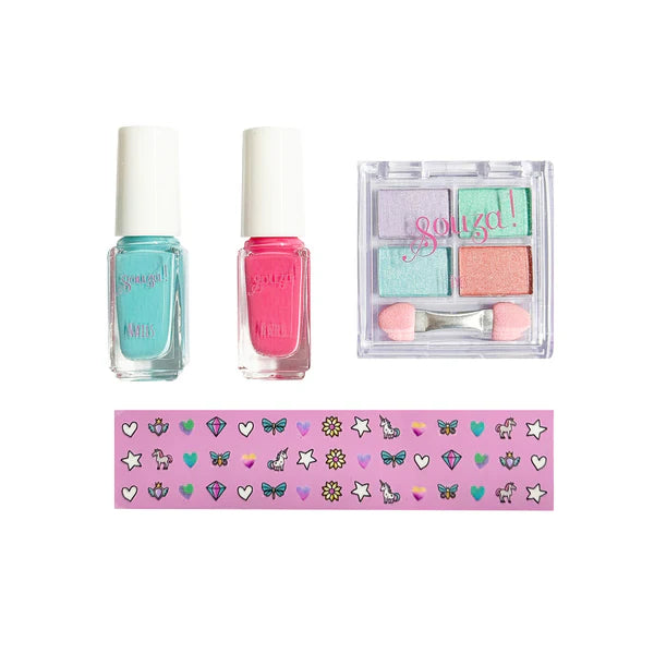 Set de maquillage yeux & ongles Licorne