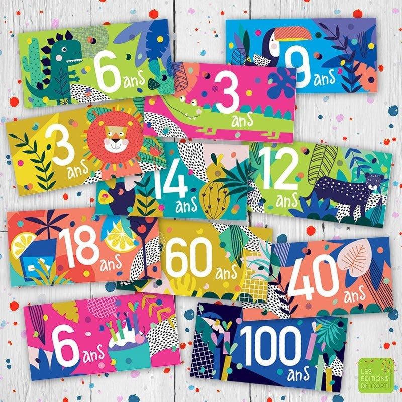 carte anniversaire