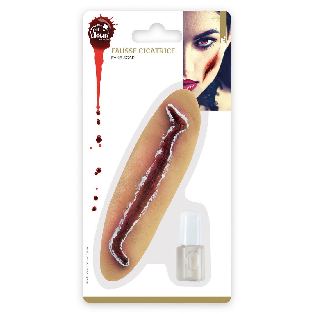 Fausse cicatrice - 13cm - P’tit Clown