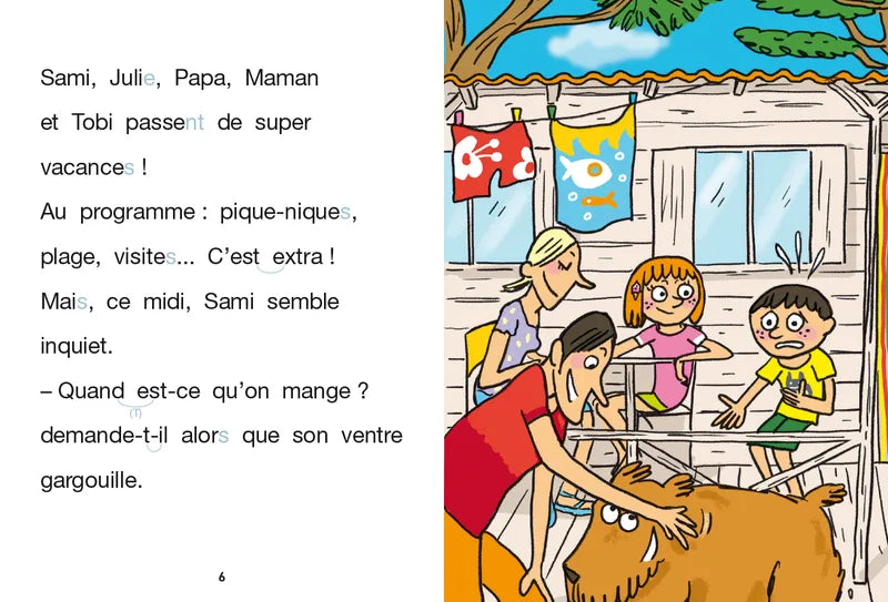 Sami et Julie CP niveau 3 - Sami et Julie au restaurant