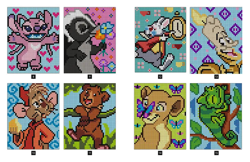 DISNEY - Mes Coloriages Magiques Mystères - Spécial Pixels