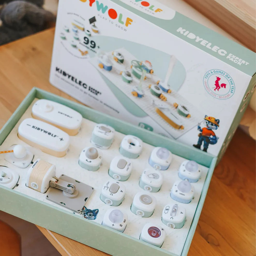 Kit d'initiation pour découvrir l'élèctricité - Kidyelec expert