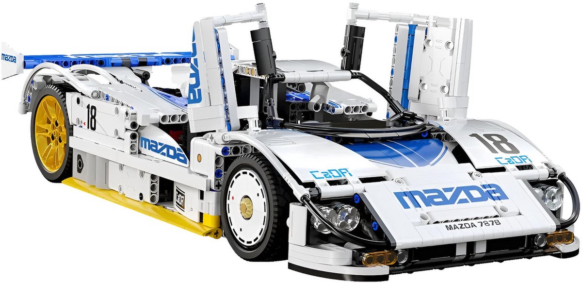 Voiture de course Mazda 787B 1:10 – 1797 pièces - CaDA