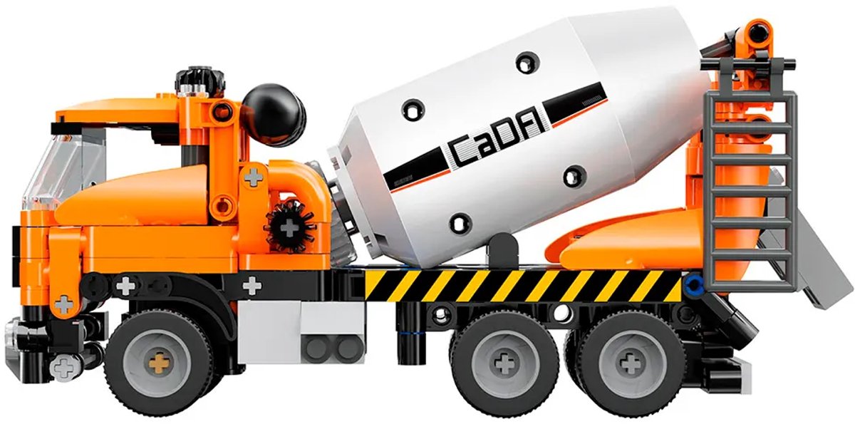 Camion bétonnière à construire 368 pièces - CaDA