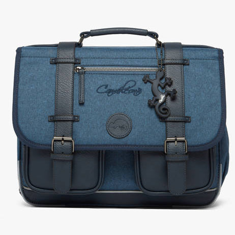 Vintage Color 38 cm 2-Compartment Kids' Satchel - Caméléon