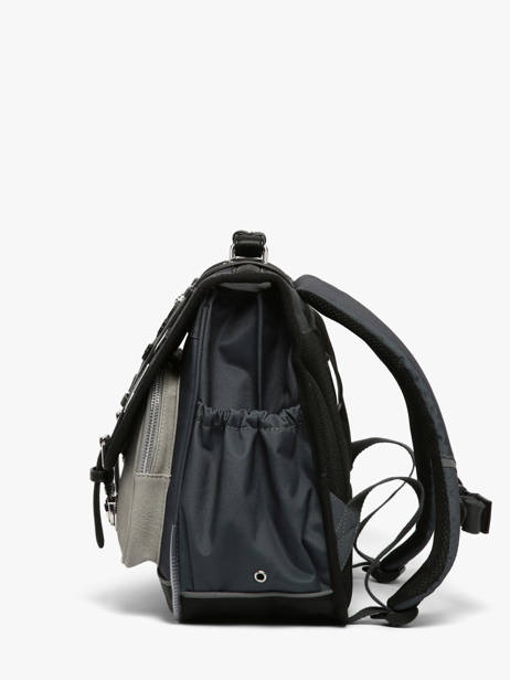 Kids' 2-Compartment School Bag Vintage Urban 38 cm - Caméléon