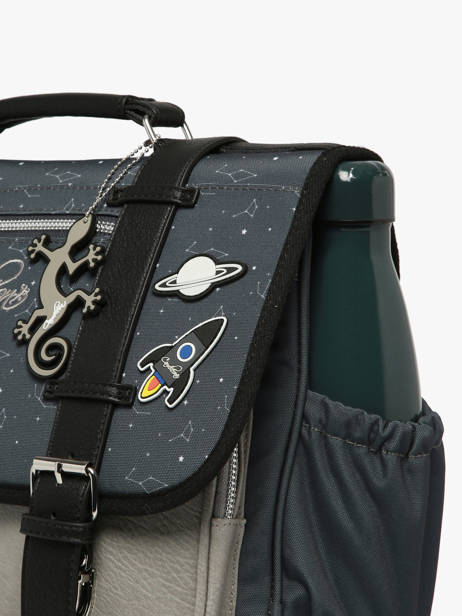Cartable enfant 2 compartiments Vintage Urban 38 cm - Caméléon