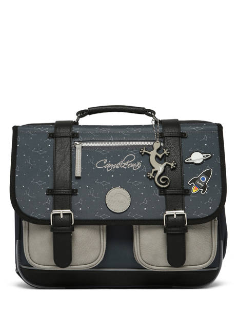 Cartable enfant 2 compartiments Vintage Urban 38 cm - Caméléon