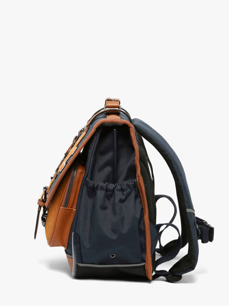 Cartable enfant 2 compartiments Vintage Urban 38 cm - Caméléon