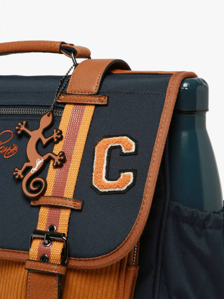 Cartable enfant 2 compartiments Vintage Urban 38 cm - Caméléon