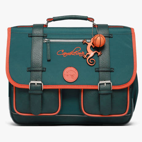 Children's Satchel 2 Compartments Vintage Urban 38 cm - Caméléon
