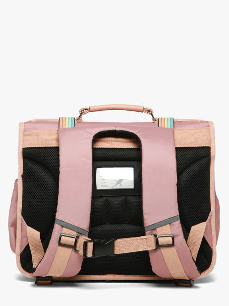 Cartable enfant 2 compartiments Vintage fantasy 38 cm - Caméléon