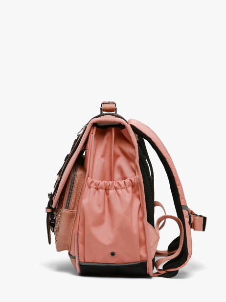 Cartable enfant 2 compartiments Vintage fantasy 38 cm - Caméléon