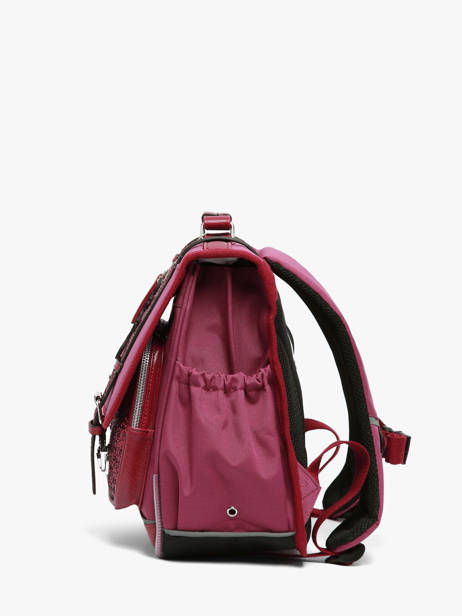 Cartable enfant 2 compartiments Vintage fantasy 38 cm - Caméléon