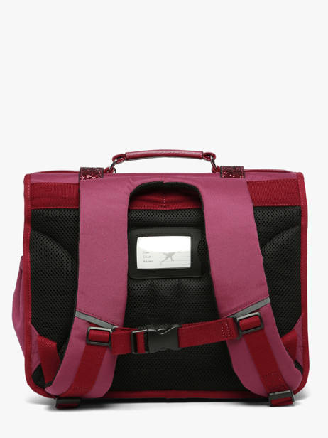 Cartable enfant 2 compartiments Vintage fantasy 38 cm - Caméléon
