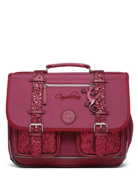 Cartable enfant 2 compartiments Vintage fantasy 38 cm - Caméléon