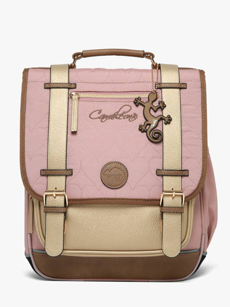 Sac à dos 2 compartiments Vintage fantasy 39 cm - Caméléon
