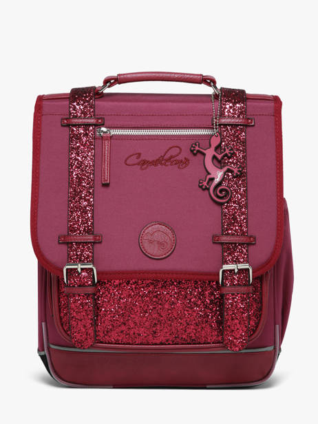 Sac à dos 2 compartiments Vintage fantasy 39 cm - Caméléon